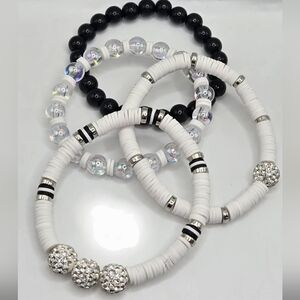 Hand Beaded Bracelet Stacks